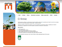 Tablet Screenshot of marinexrecycling.pl